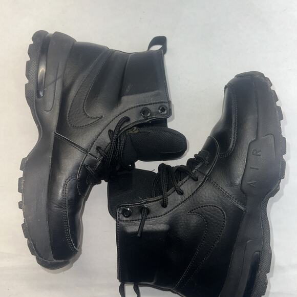 Nike Boys Air Max Goaterra 2.0 DC9515-001 Black Hiking Shoes Sneakers Size 5.5Y - Picture 8 of 10